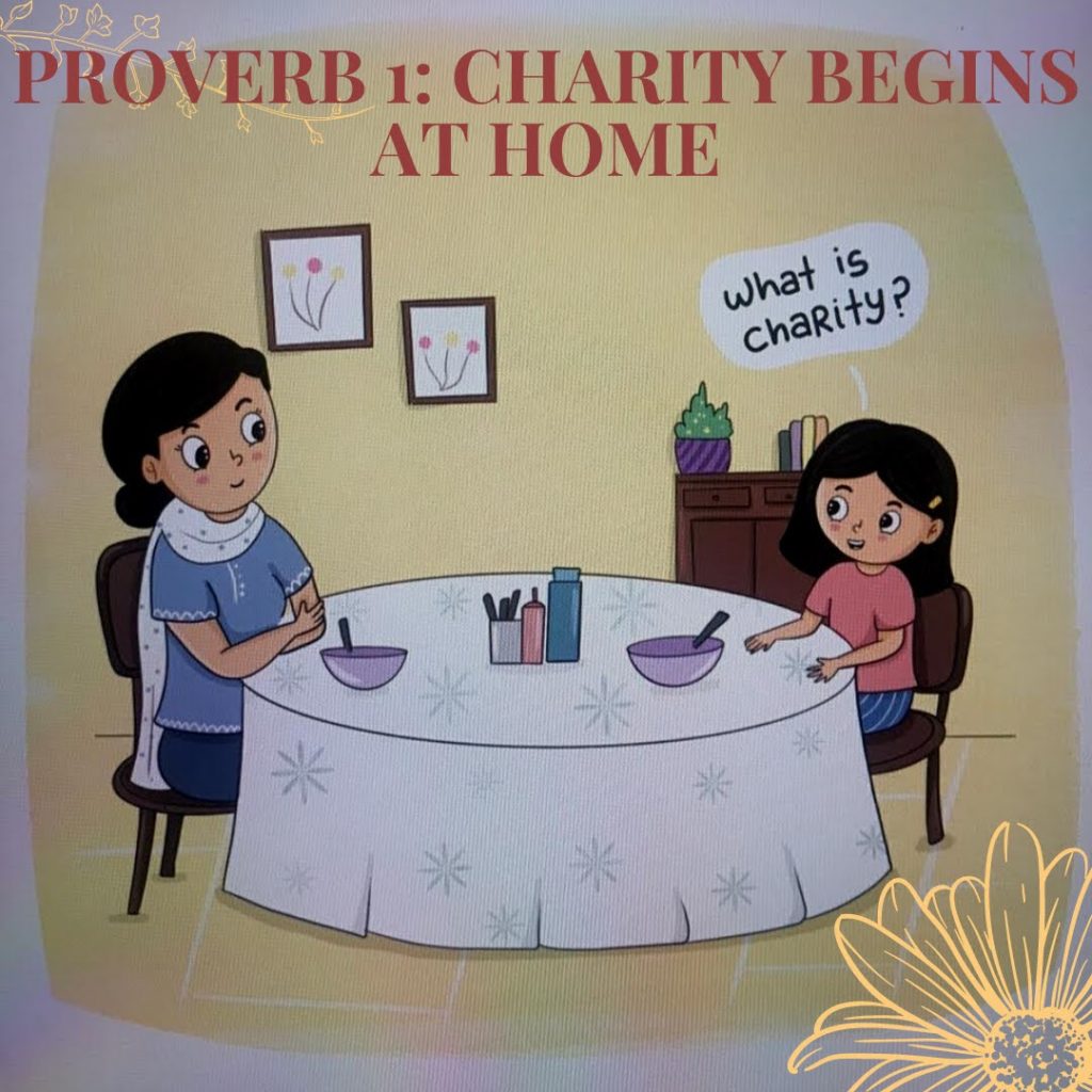 Charity begins at home